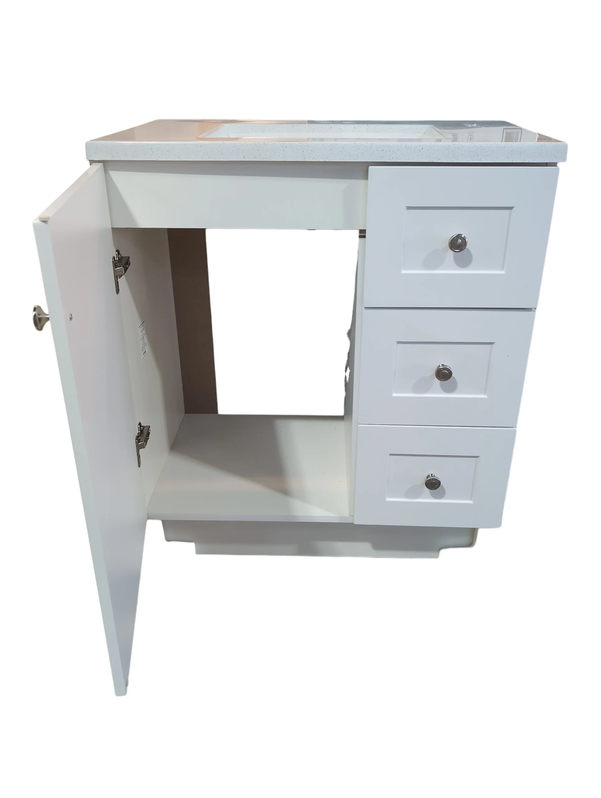 Glacier Bay Bannister 30" Bathroom Vanity With Marble Top - Image 3