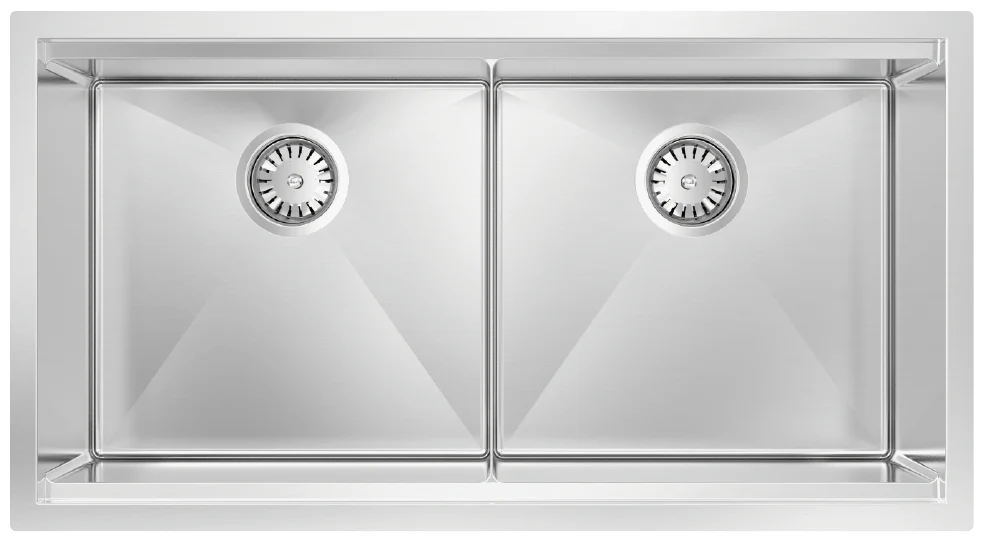 Zomodo Integrato 34 in. Double 50/50 Sink