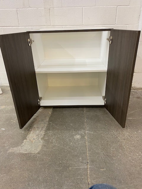 Dark Brown 27 Inch Wide Base Kitchen Cabinet - Image 3