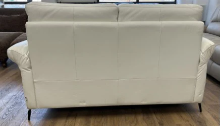 Leather Two Seat Sofa - Image 3