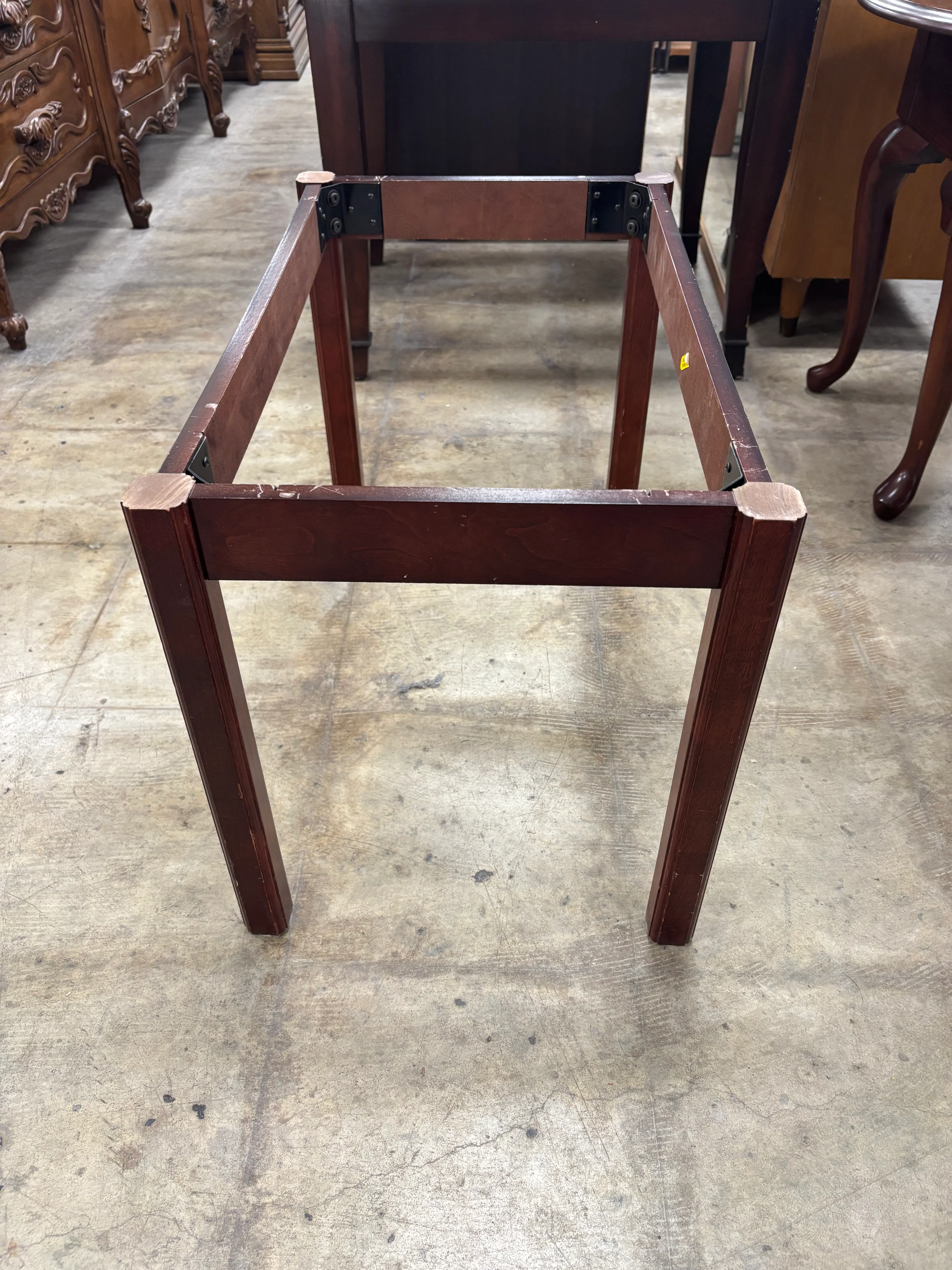 Mahogany Wood Butler Tray Table - Image 4