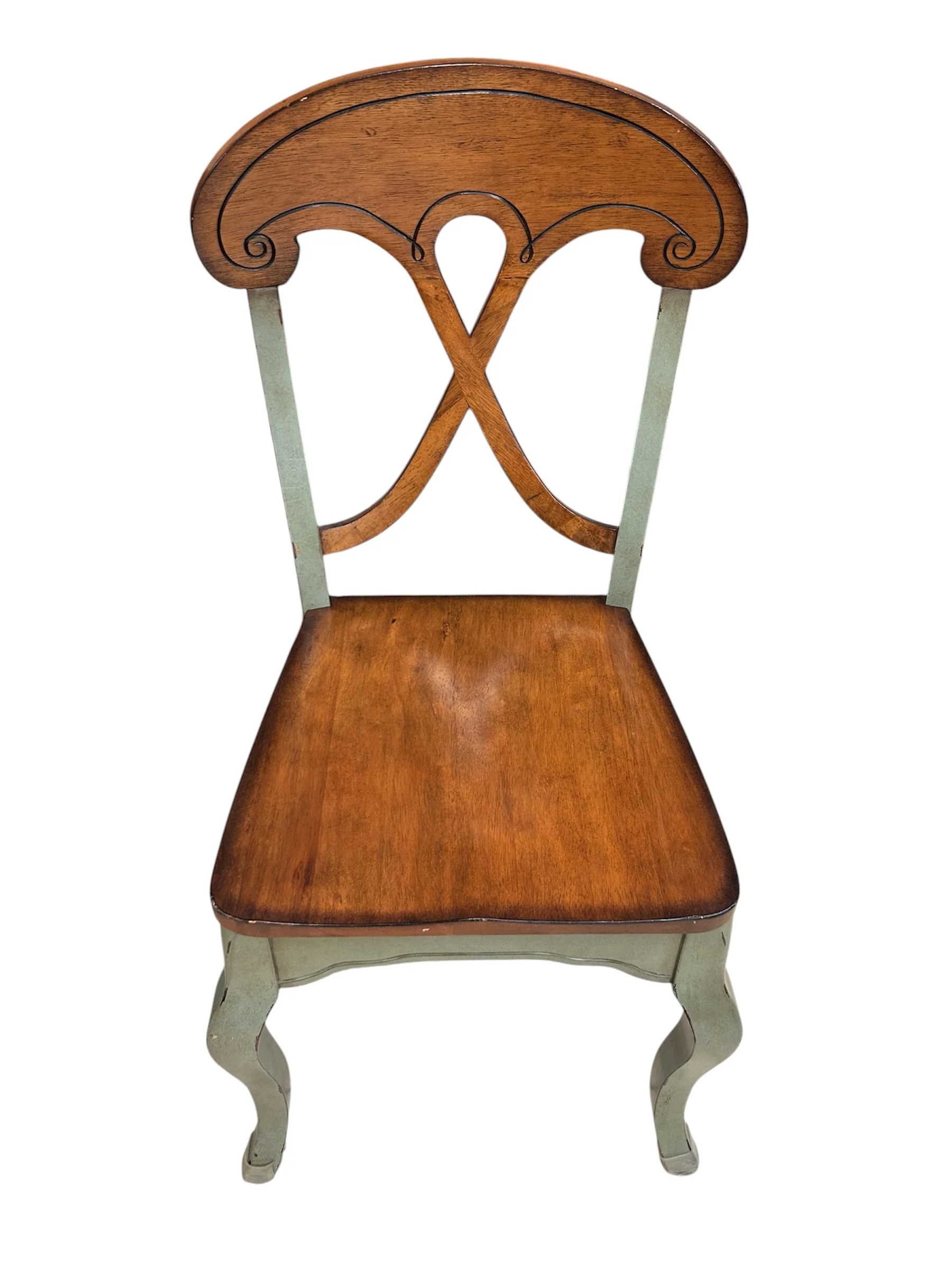 Marchella Sage Dining Chairs Set - A Set of Six - Image 2