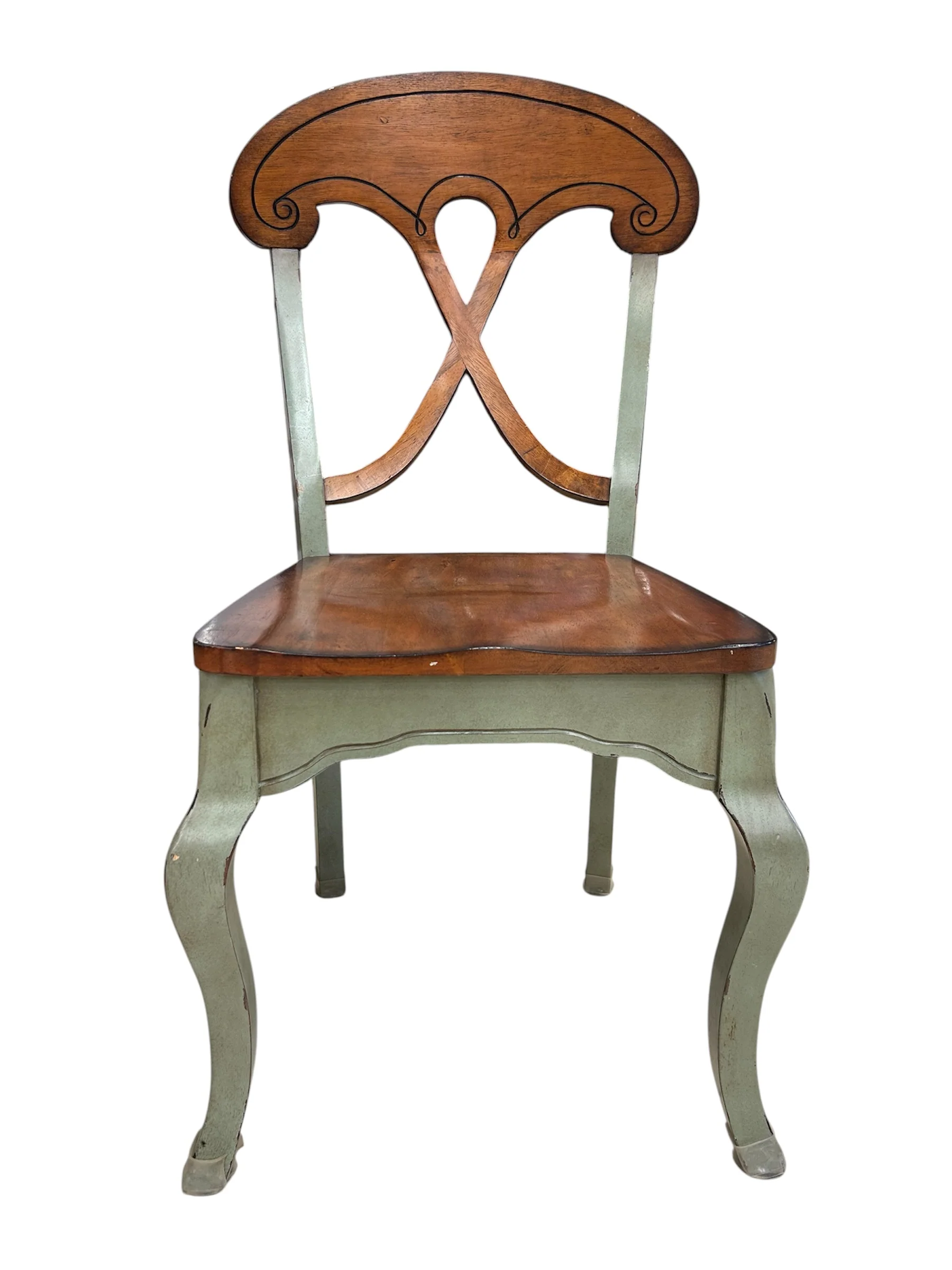 Marchella Sage Dining Chairs Set - A Set of Six - Image 4