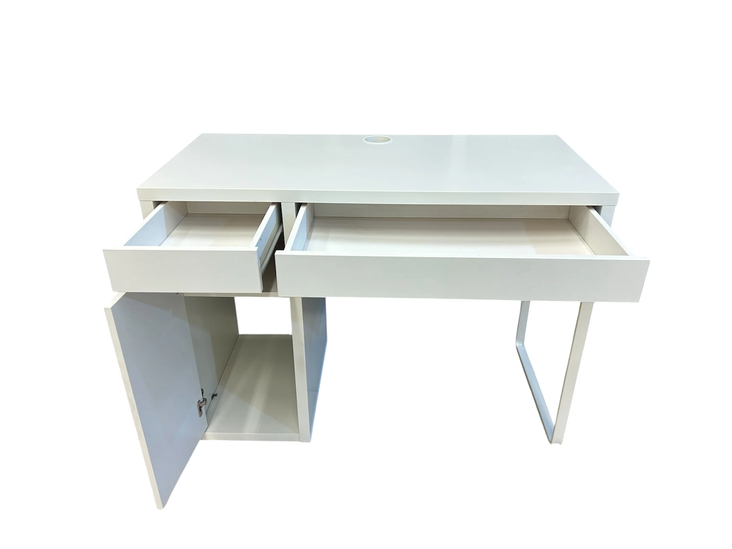 MICKE IKEA White Desk - Image 2