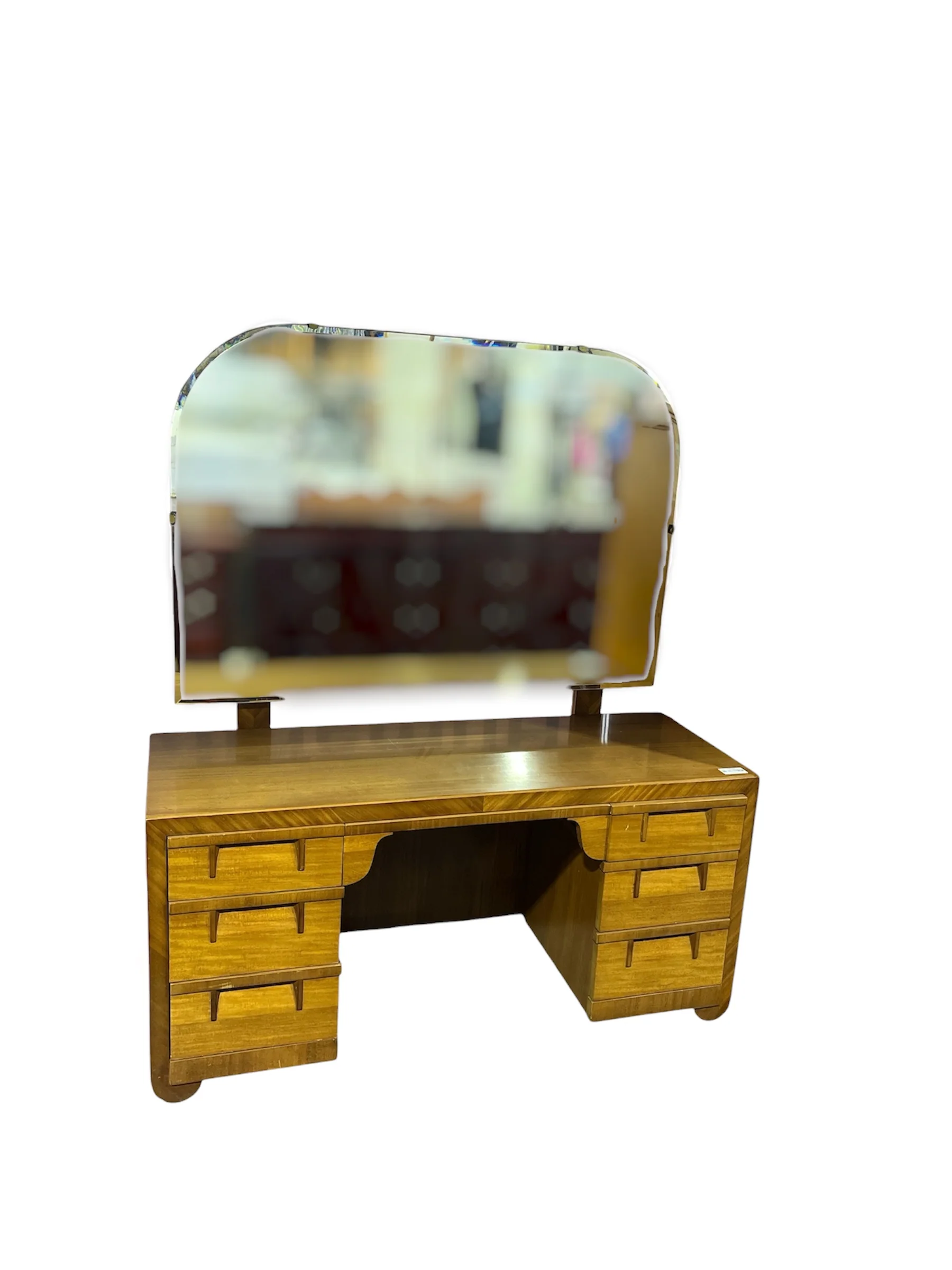 Mid Century Style Vanity Dresser with Mirror - Image 2