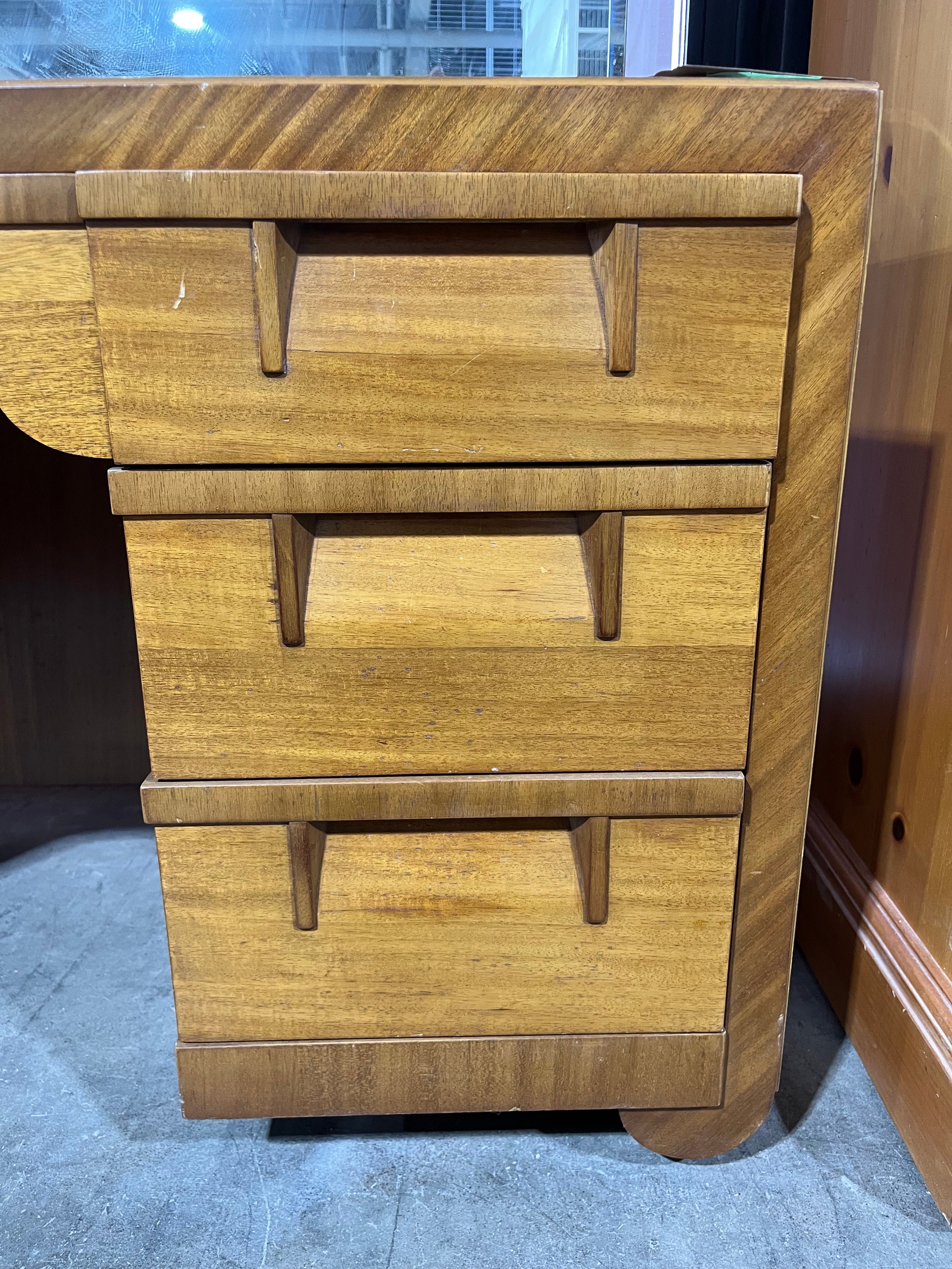 Mid Century Style Vanity Dresser with Mirror - Image 3