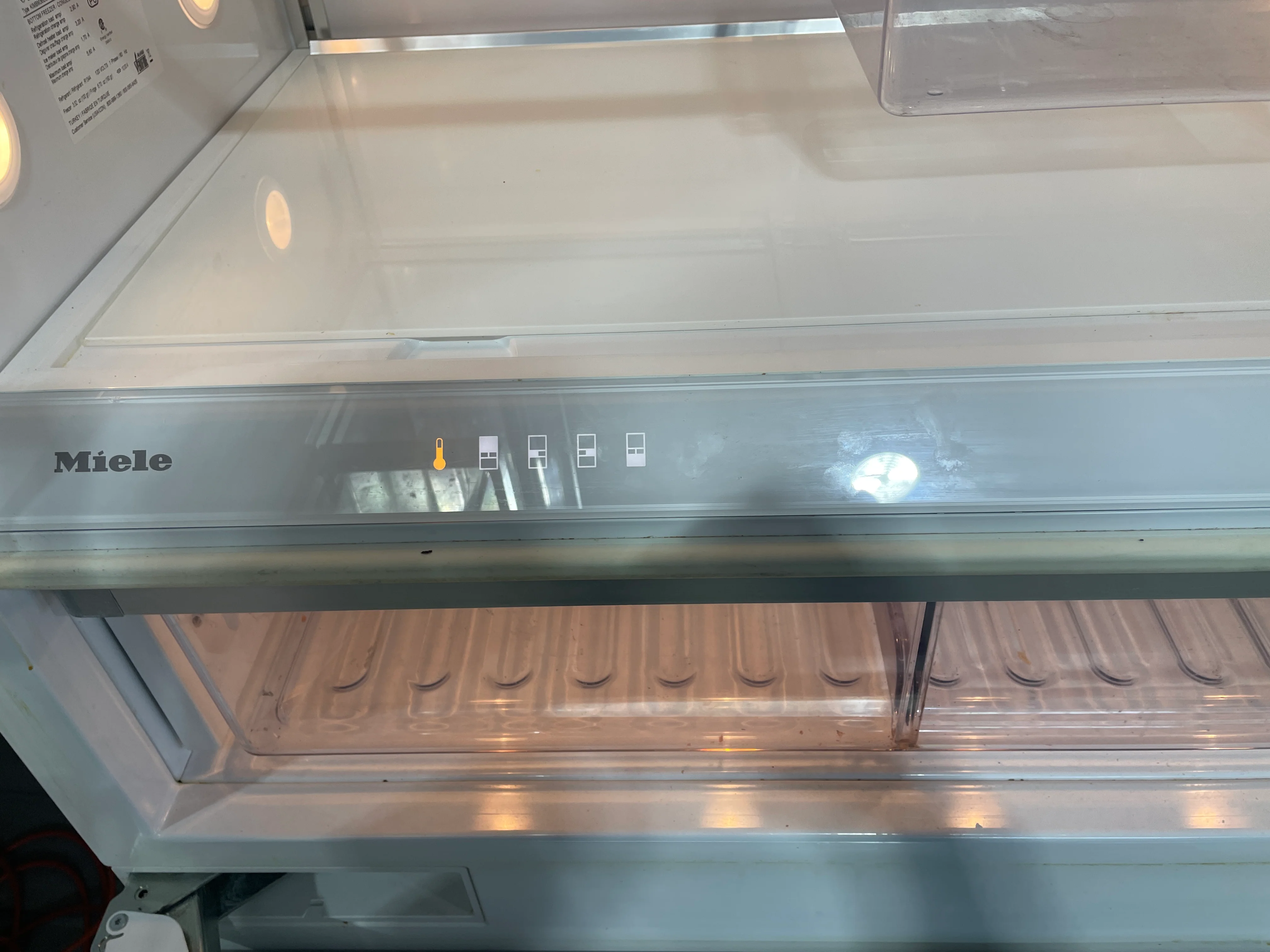 Miele 36" Stainless Steel Refrgerator - Image 3