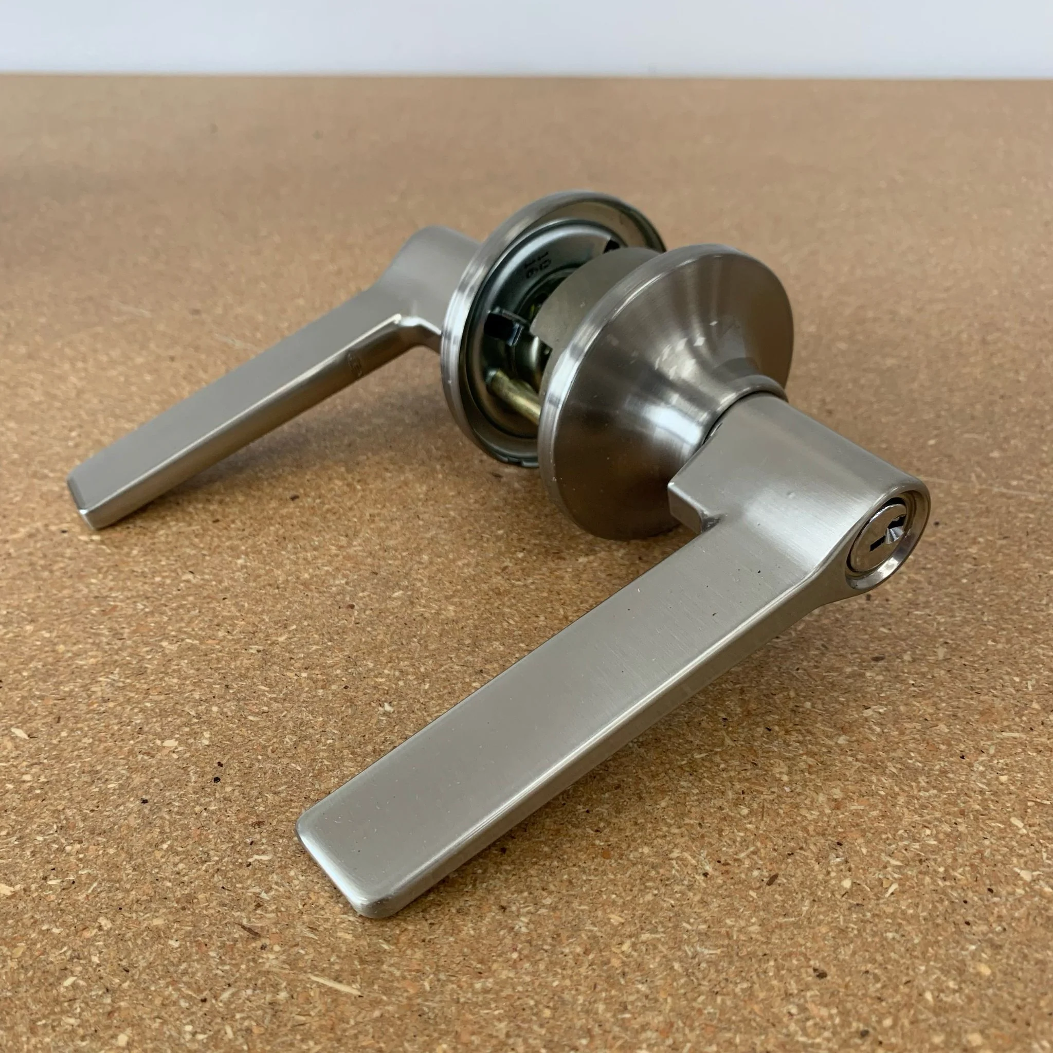 Millennium Entry Door Lever in Satin Nickel 33-D6664AR