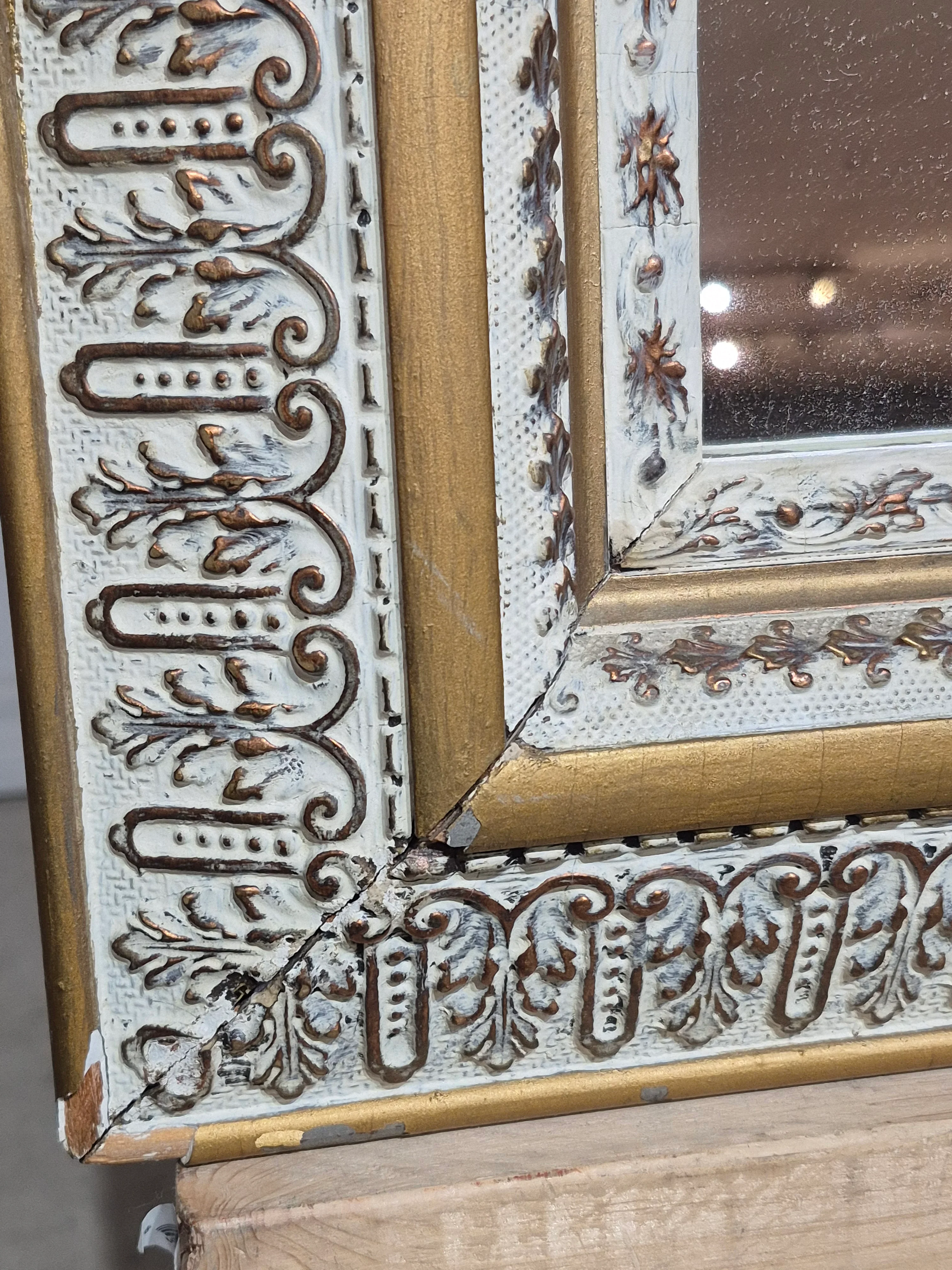 Mirror w/Vintage Wood Frame - Image 2