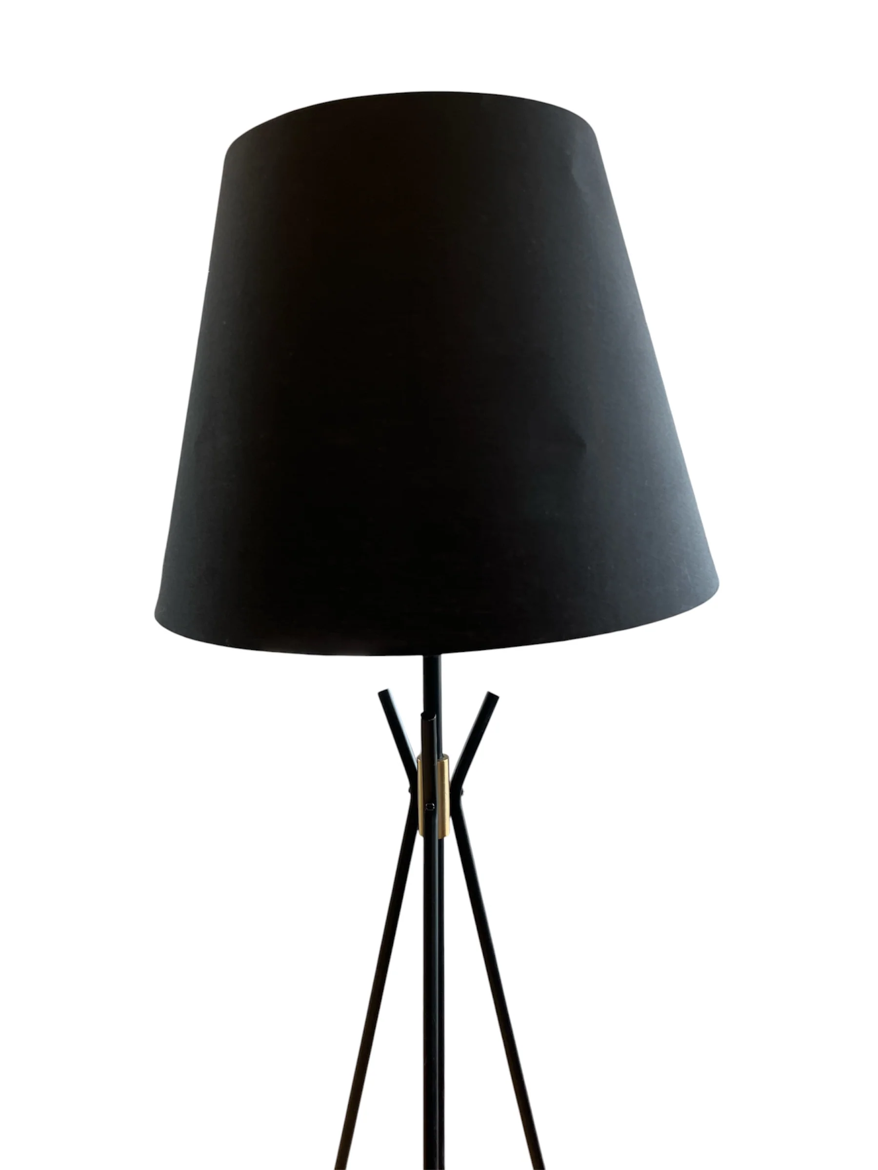 Modern Black Tripod Style Floor Lamp - Image 3