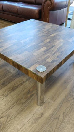 Parquet Design Square Coffee Table - Image 2