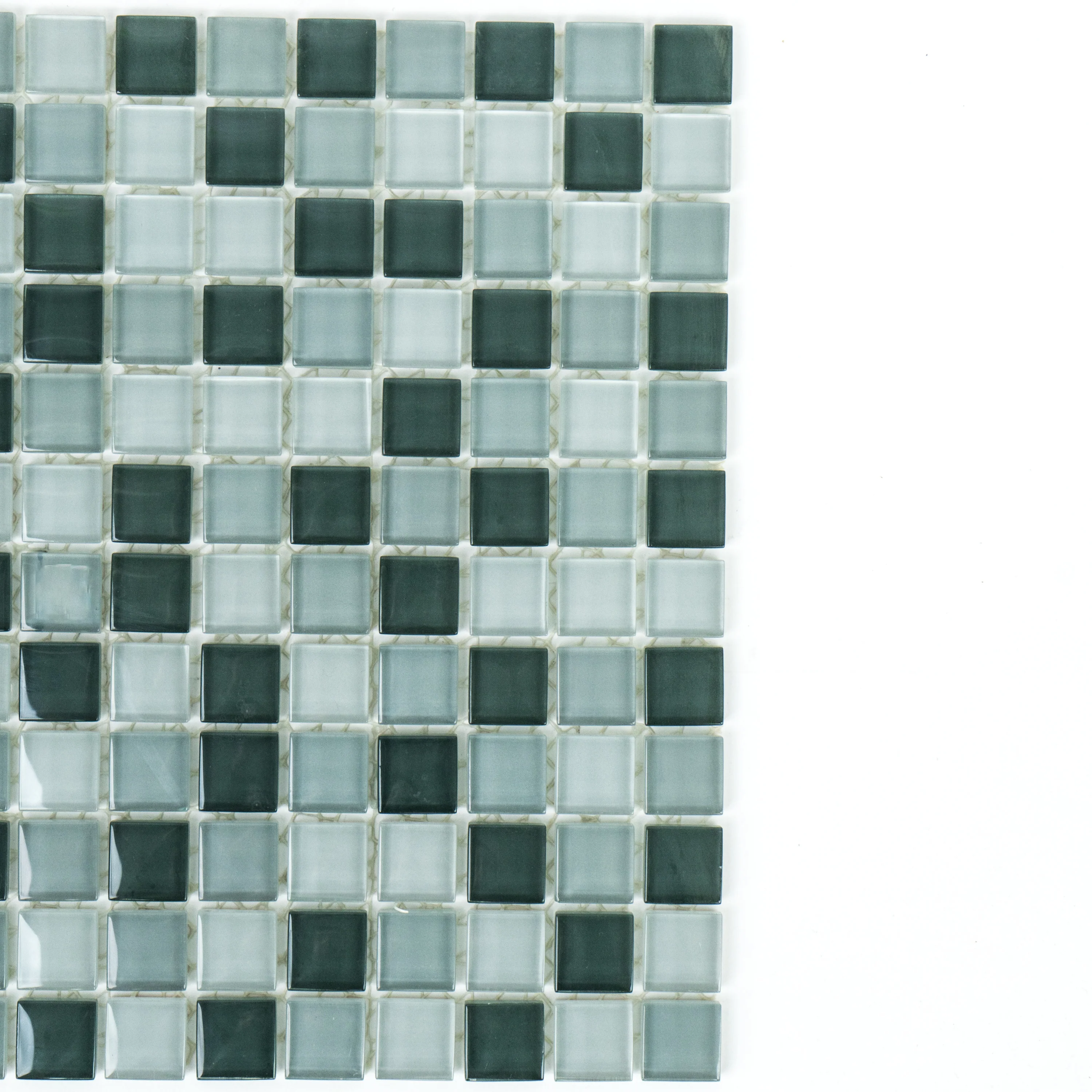Crystal Mosaic Tiles - Shades of Teal - Image 3