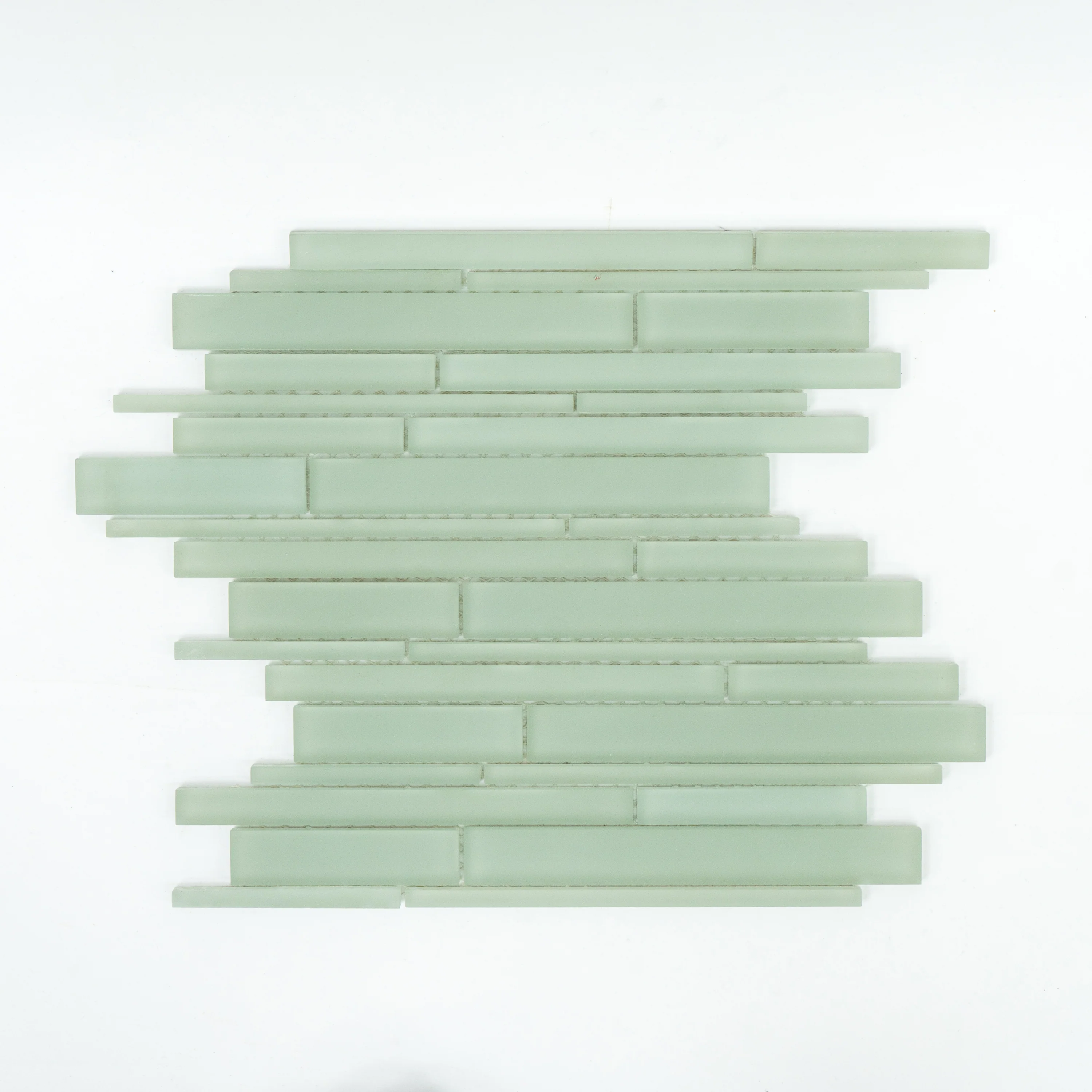 Matt Light Mint Mosaic Tiles - 11.7" x 15.7" - Image 3