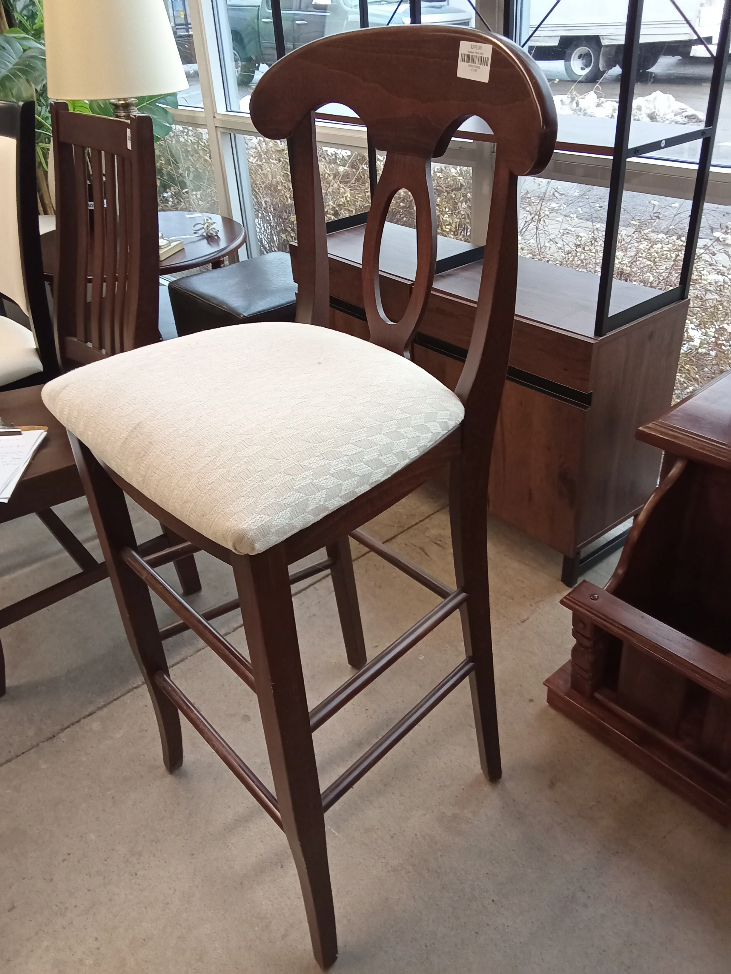Napoleon Fabric Stool - Image 2