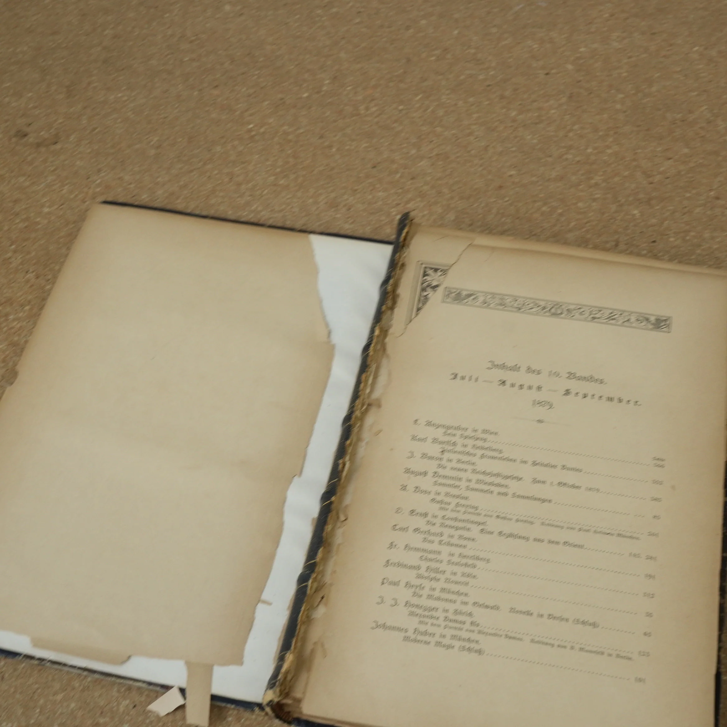 Nord und Süd. Eine deutsche Monatsschrift by Julius Rodenberg Vol 10 1879 - Image 3