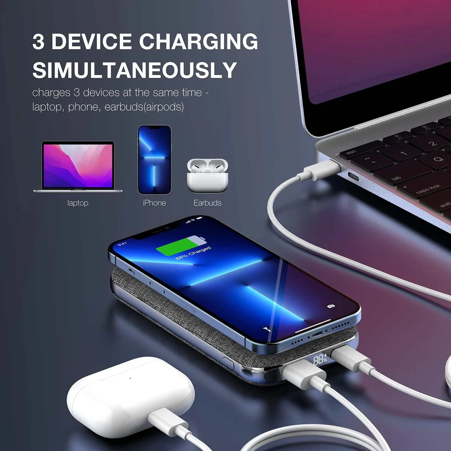 Excitrus Nitrocharge 30W PowerBank of 1000 mAH - Image 2