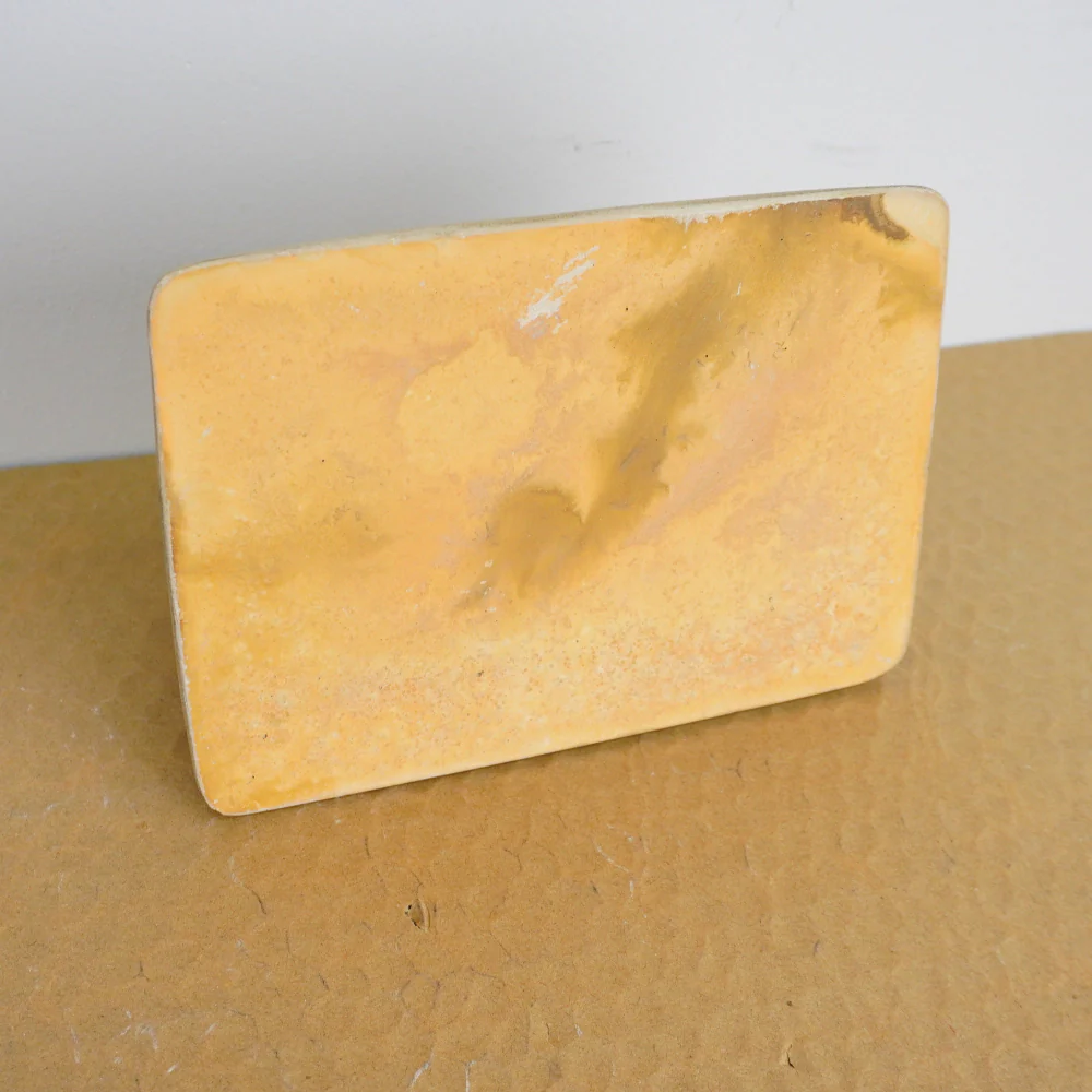 Porcelain Wall-Mount Soap Dish in Noce Beige - Image 3