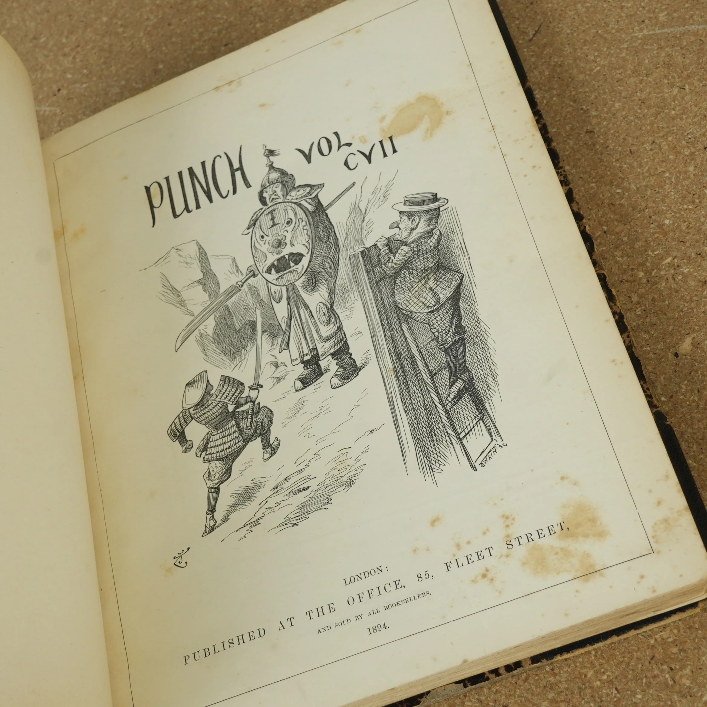 Punch Magazine Compilation Vol 107 - July to Dec 1894 - Image 4