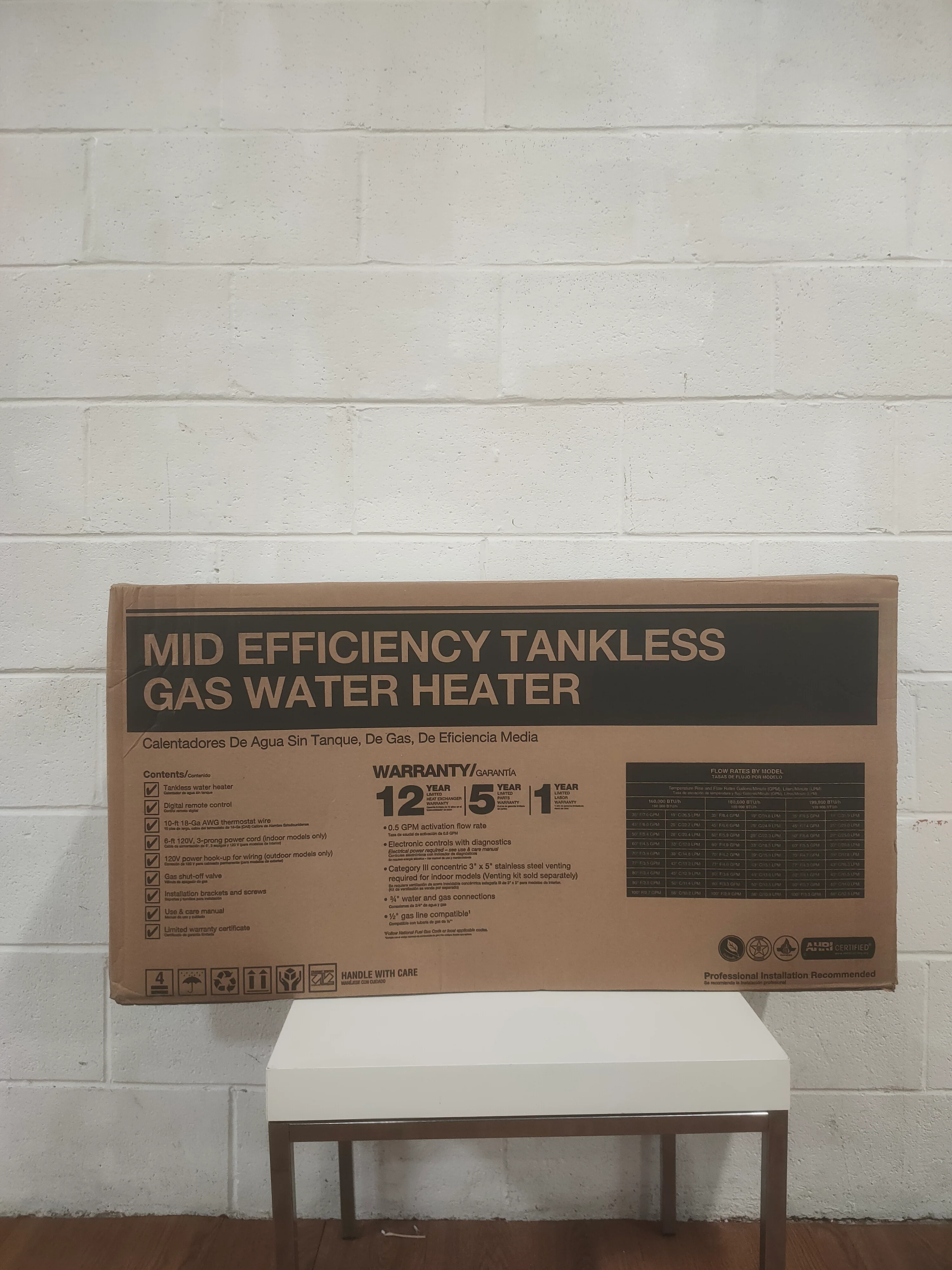 Rheem Tankless Gas Water Heater - Image 5