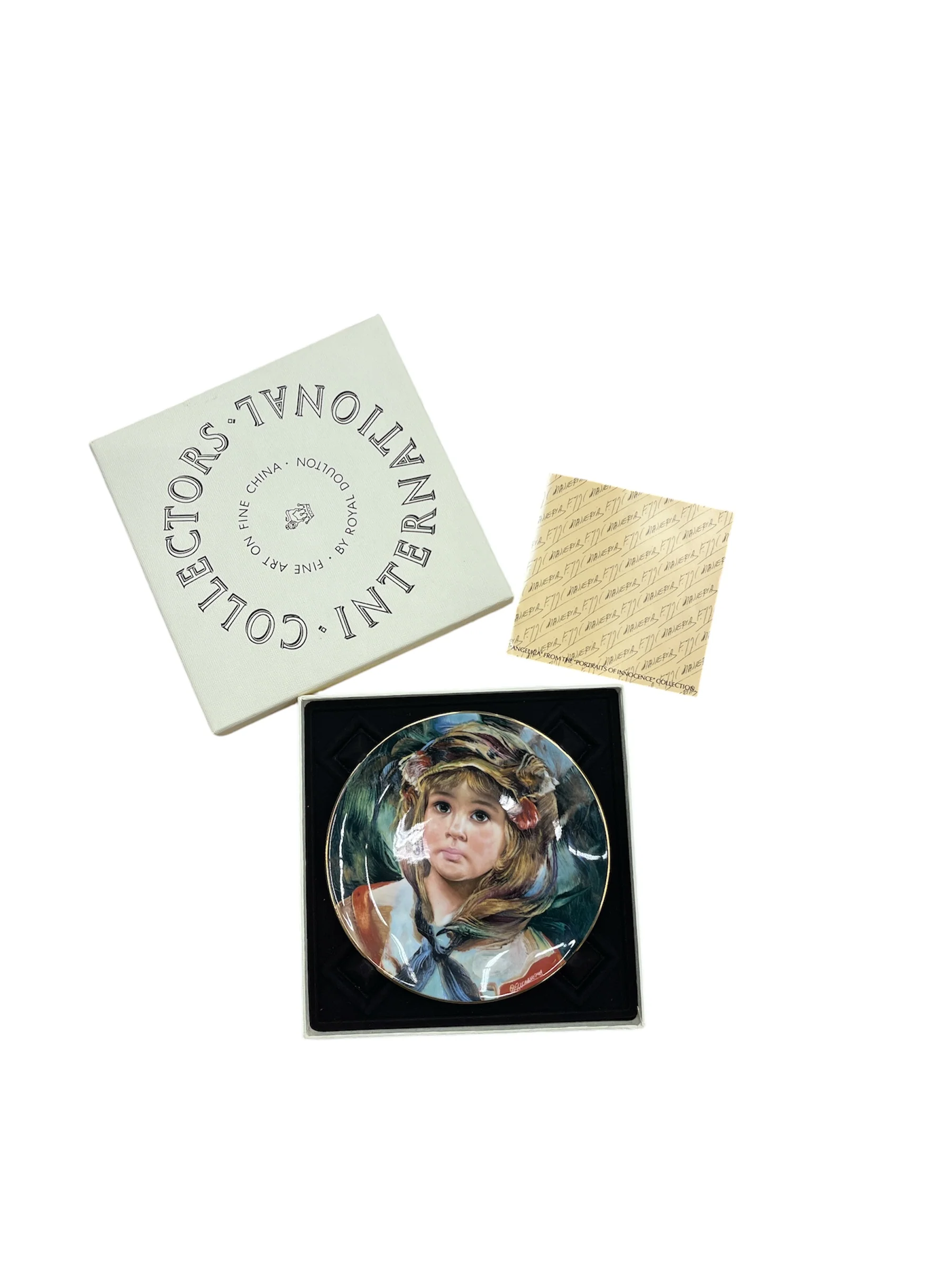 Royal Doulton "Angelica" Collectors Plate by Francisco Masseria
