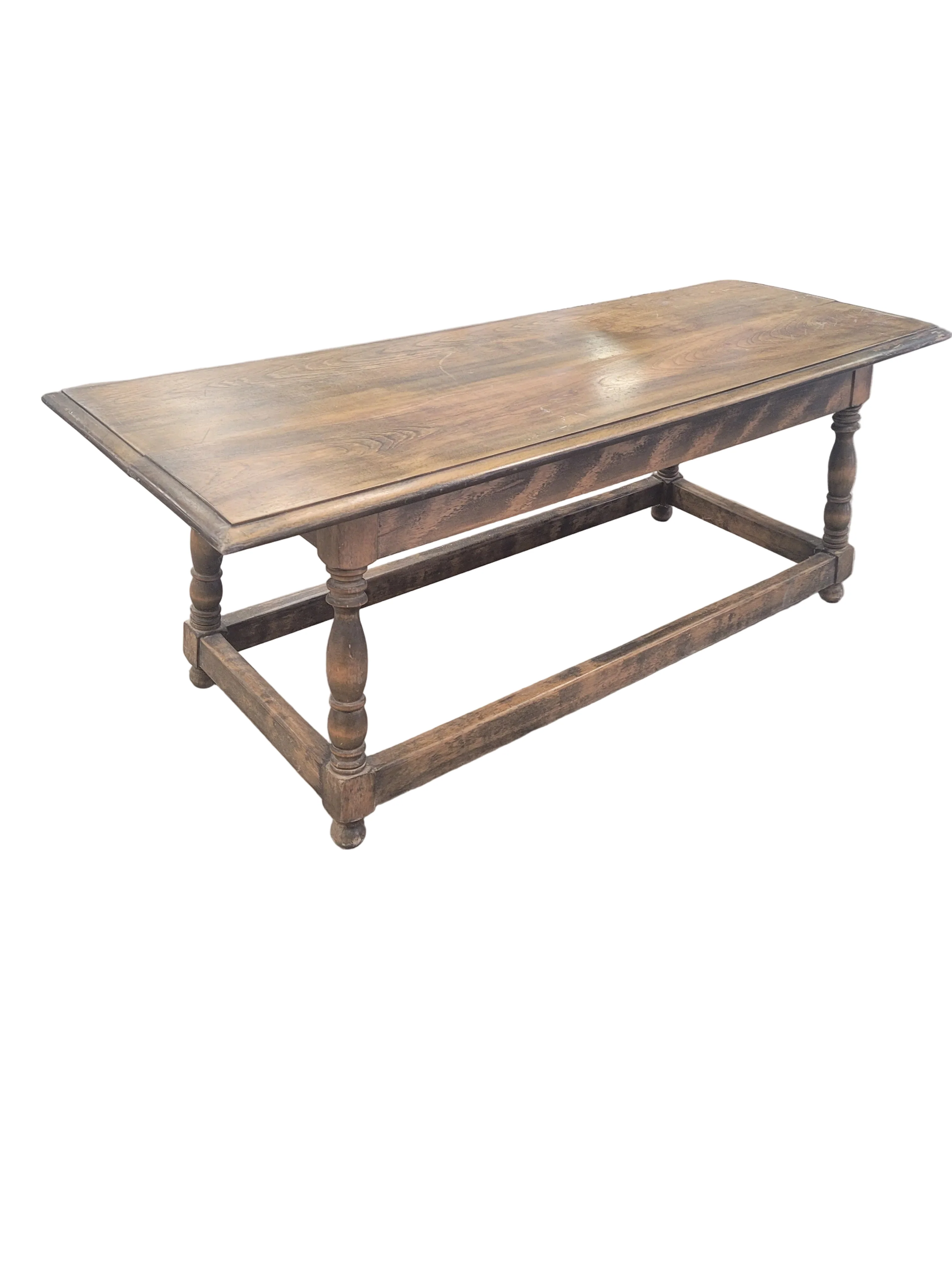 Rustic Solid Wood Coffee Table - Image 2