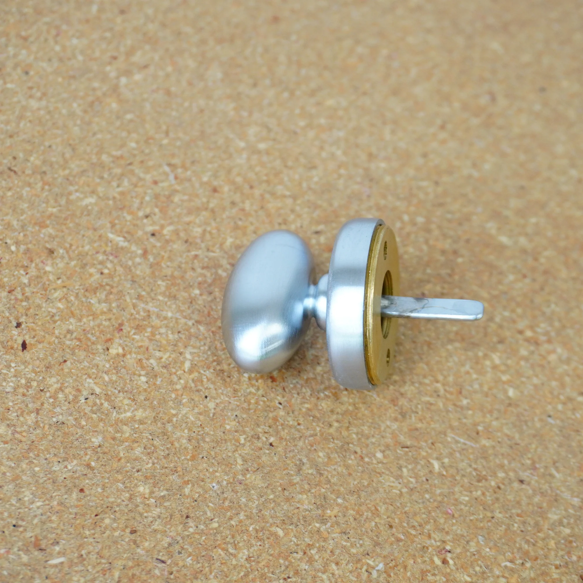 Sargent 41mm Oval Thumb Turn in Satin Nickel 8000TTUS15 - Image 3