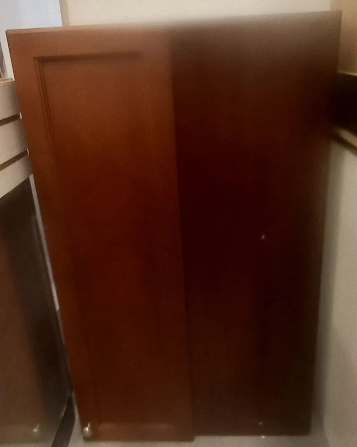 Set of 15 Kitchen Cabinets in Light Brown - Image 8