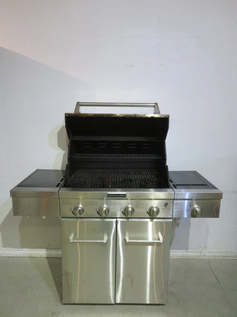 Stainless Steel KitchenAid Gas Four Burner Grill - Image 2