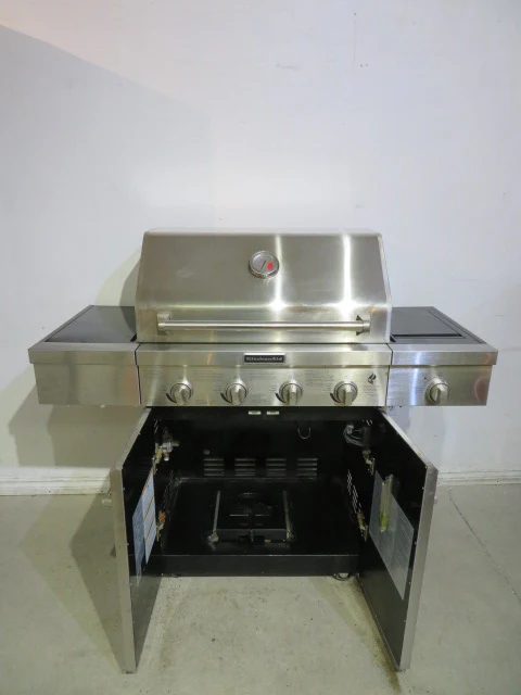 Stainless Steel KitchenAid Gas Four Burner Grill - Image 4