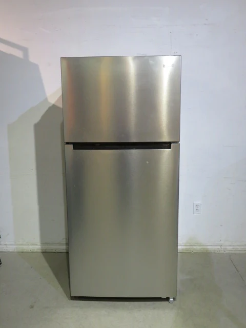 Stainless Steel Vissani Fridge with Top Freezer
