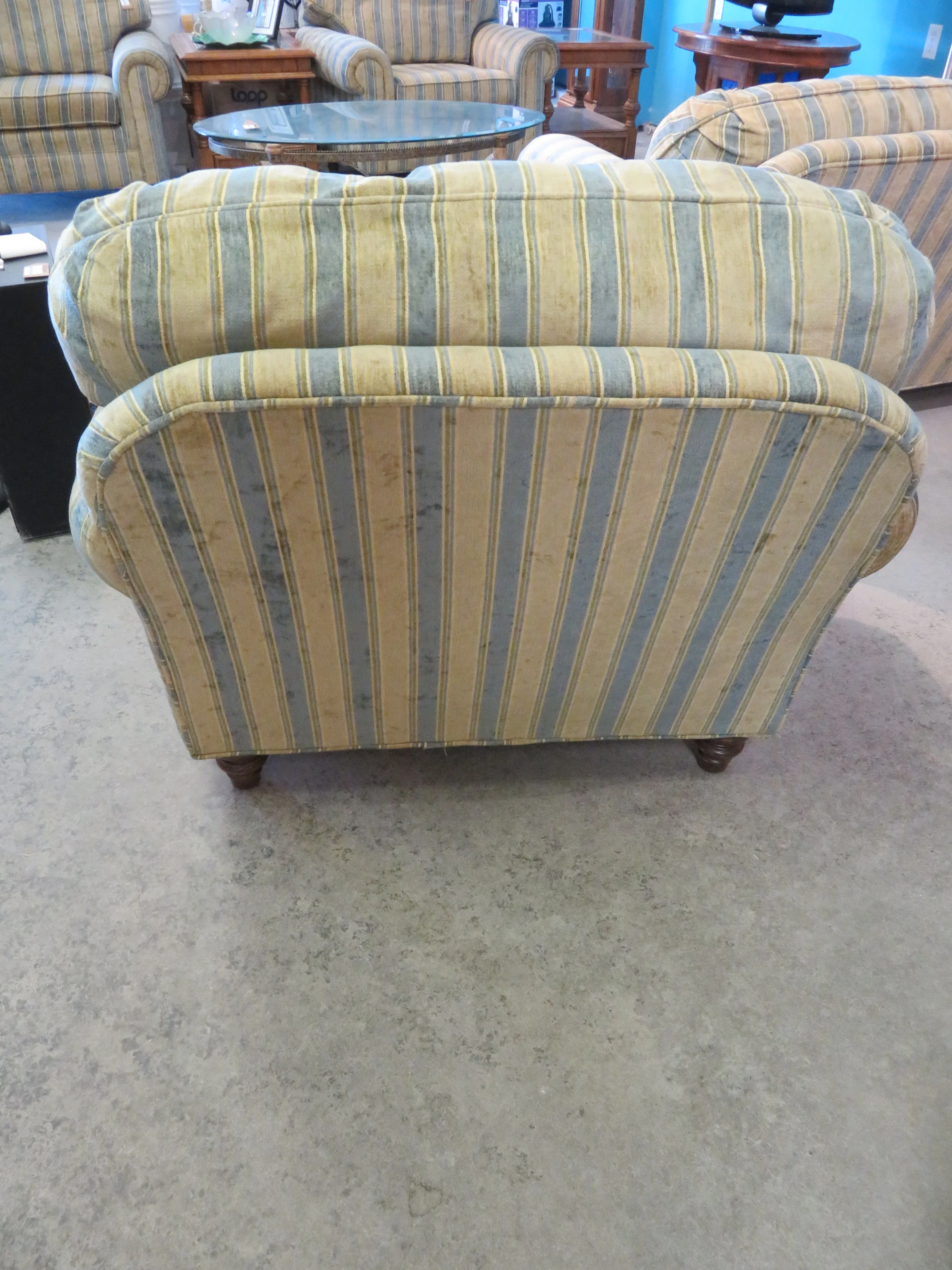 Striped Arm Chair - Image 3
