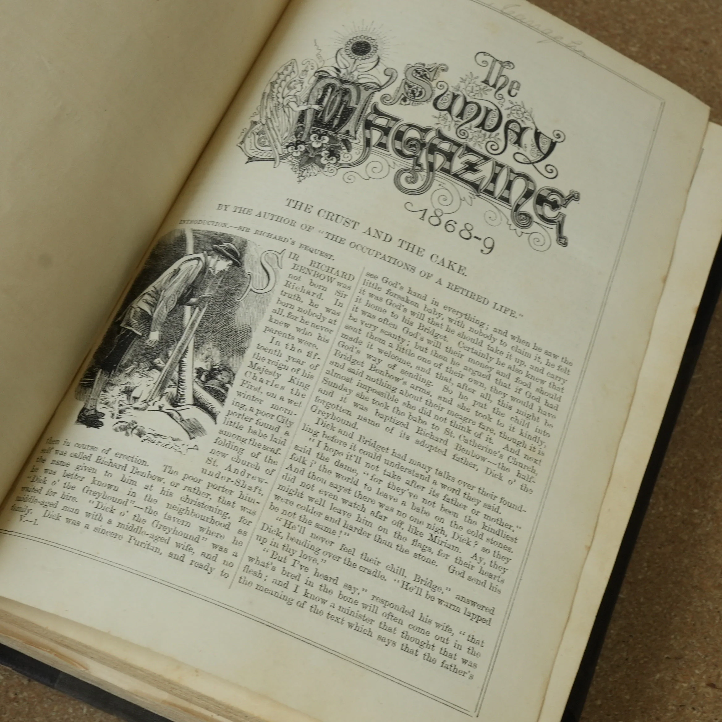 Sunday Magazine by Thomas Guthrie 1869 - Image 4