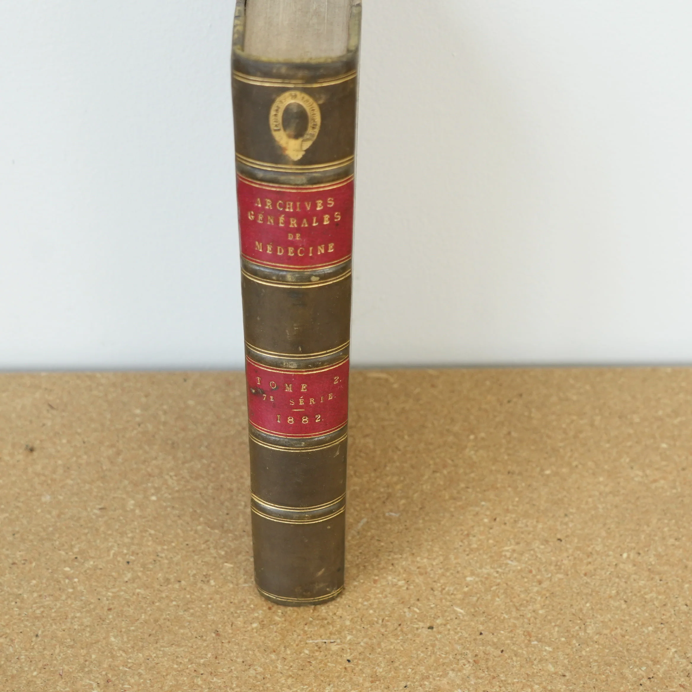 The Archives Générales de Médecine Serie 7 Vol 10 by Simon Duplay 1882 - Image 2