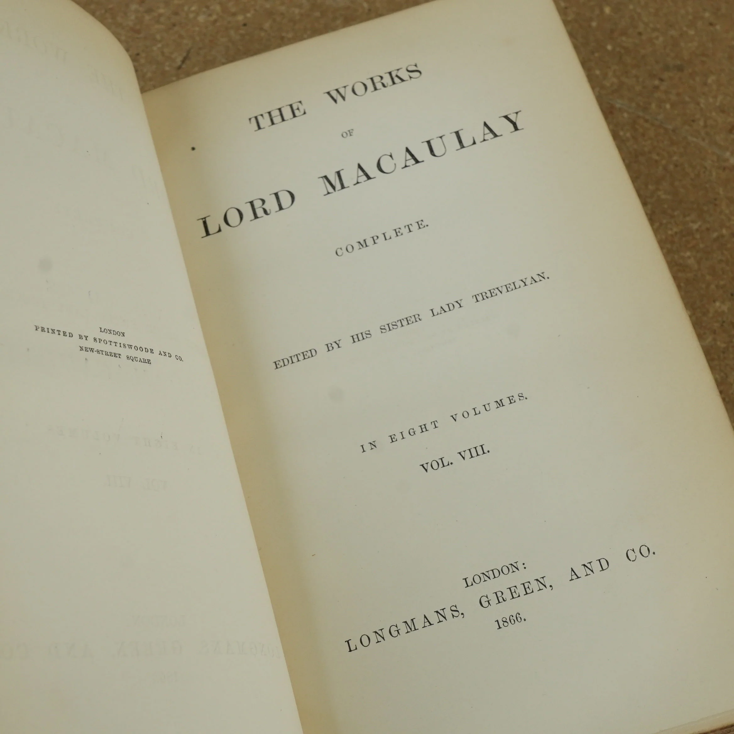 The Works of Lord Macaulay Vol 8 1866 - Image 5