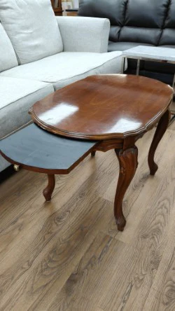 Traditional Wood Accent Table - Image 2