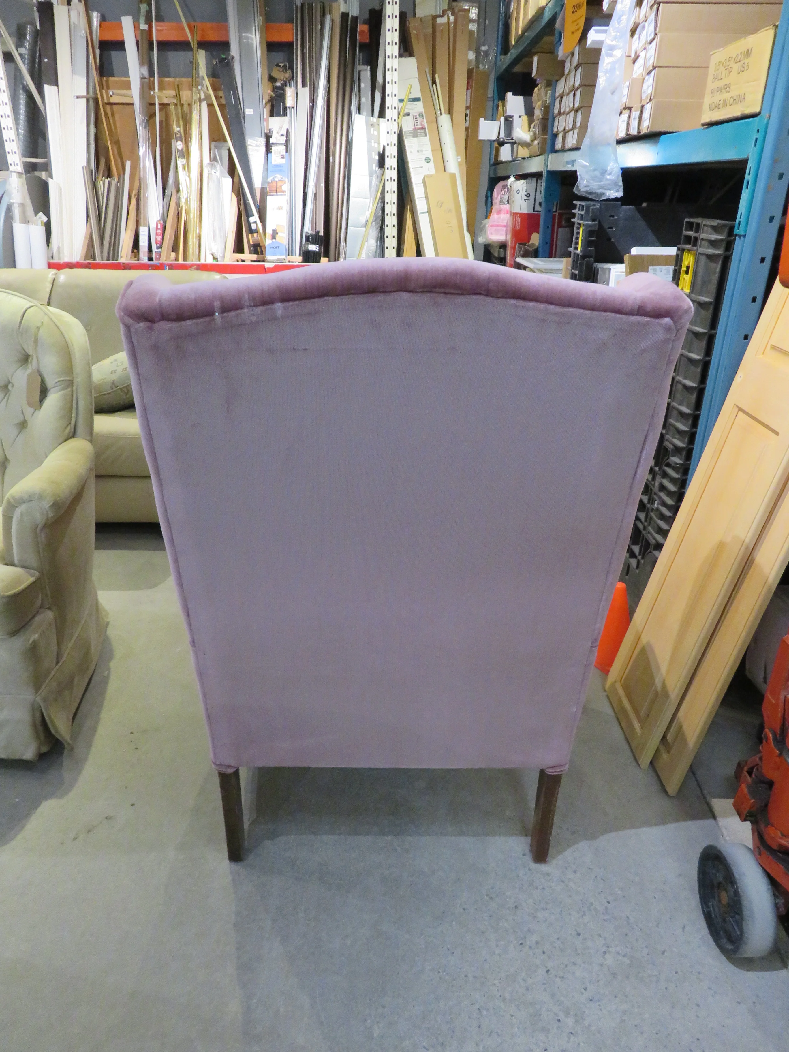 Upholstered Wingchair - Image 4