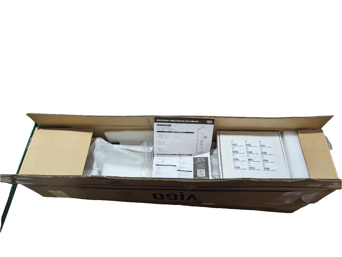VIGO Orchid 2-Jet High Pressure Shower Panel System Stainless Steel - Image 5