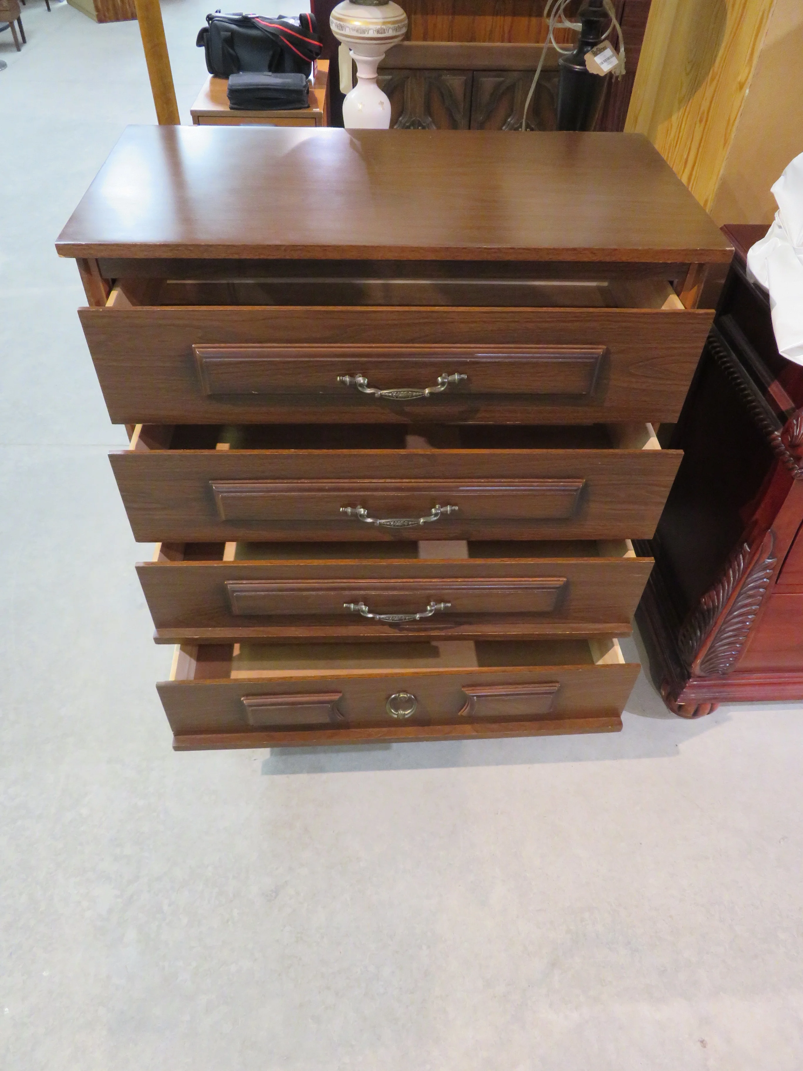 Vintage Tallboy Dresser - Image 2