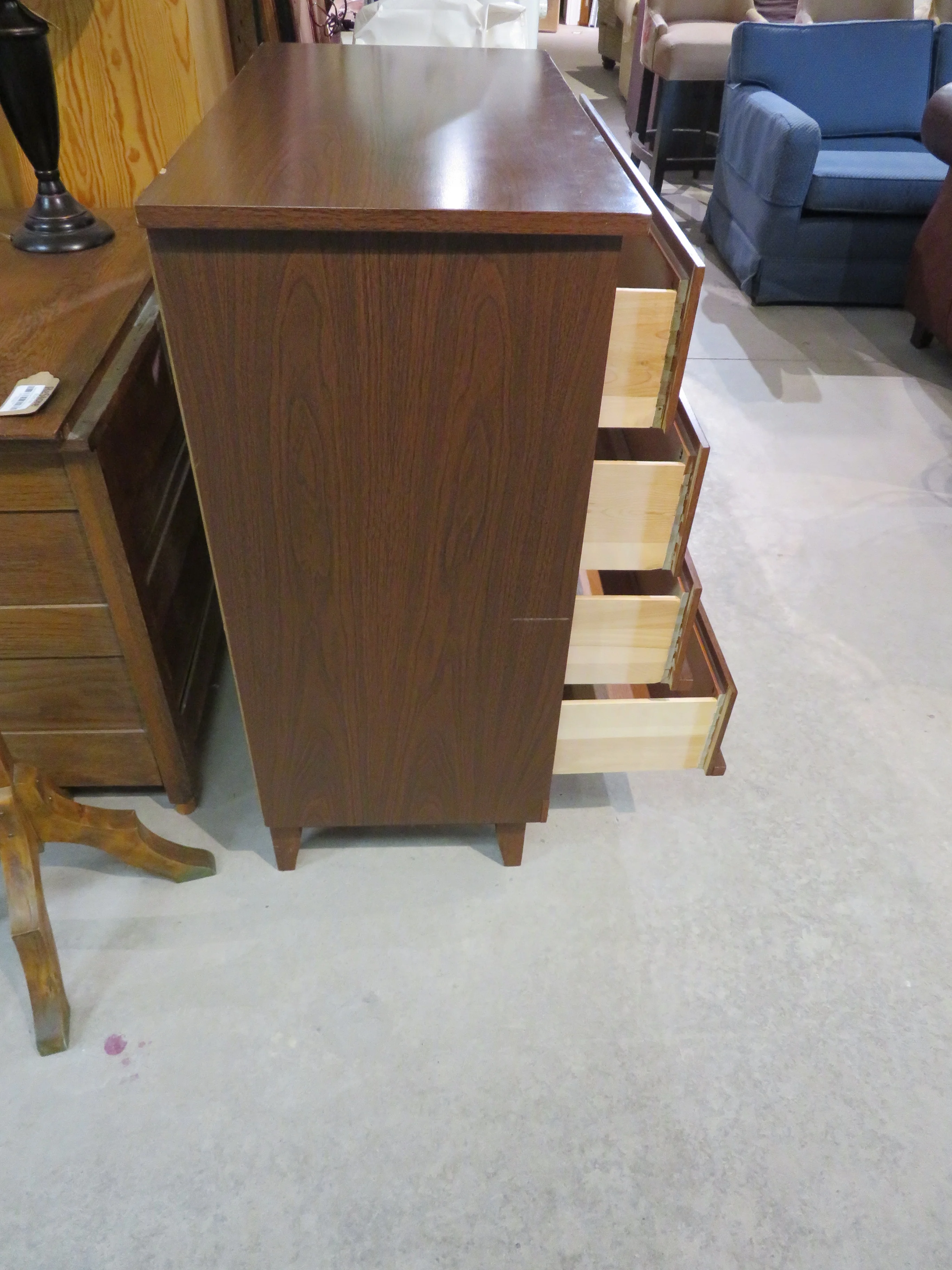 Vintage Tallboy Dresser - Image 3
