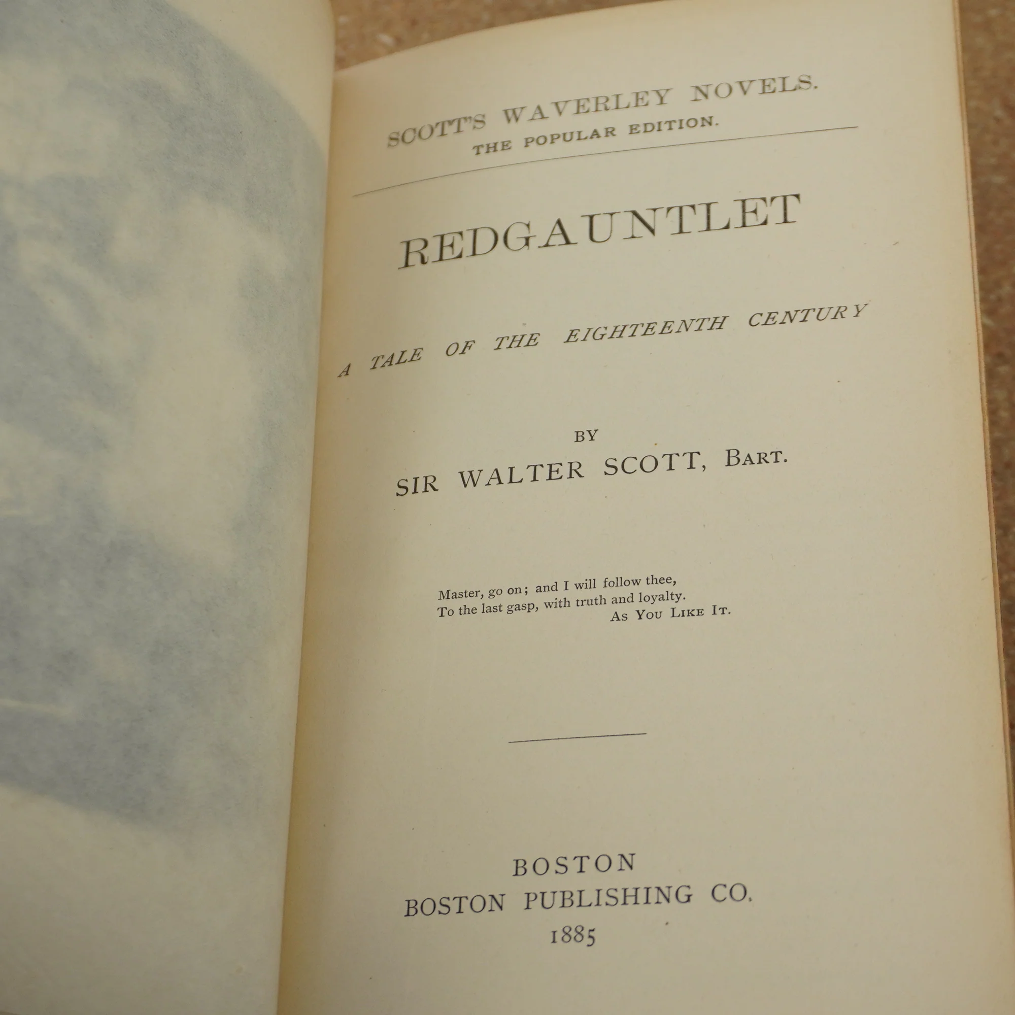 Waverley Novels: Redgauntlet by Sir Walter Scott 1885 - Image 3