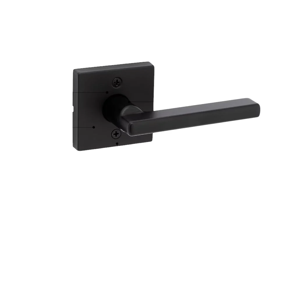 Weiser San Clemente x Halifax Matte Black Lower Half Entry Door Handle - Image 4