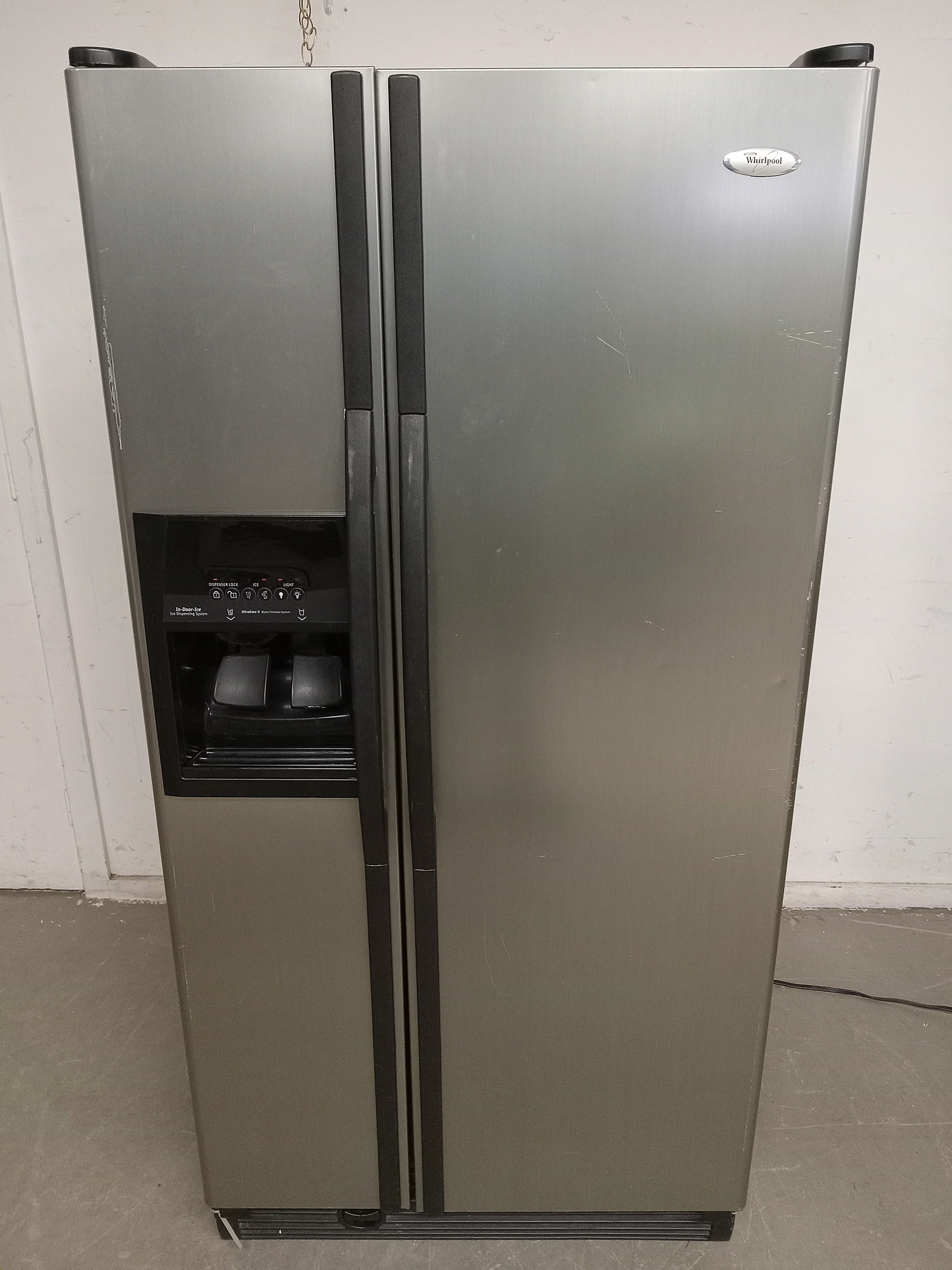 WHIRLPOOL Stainless Steel Side By Side Refrigerator