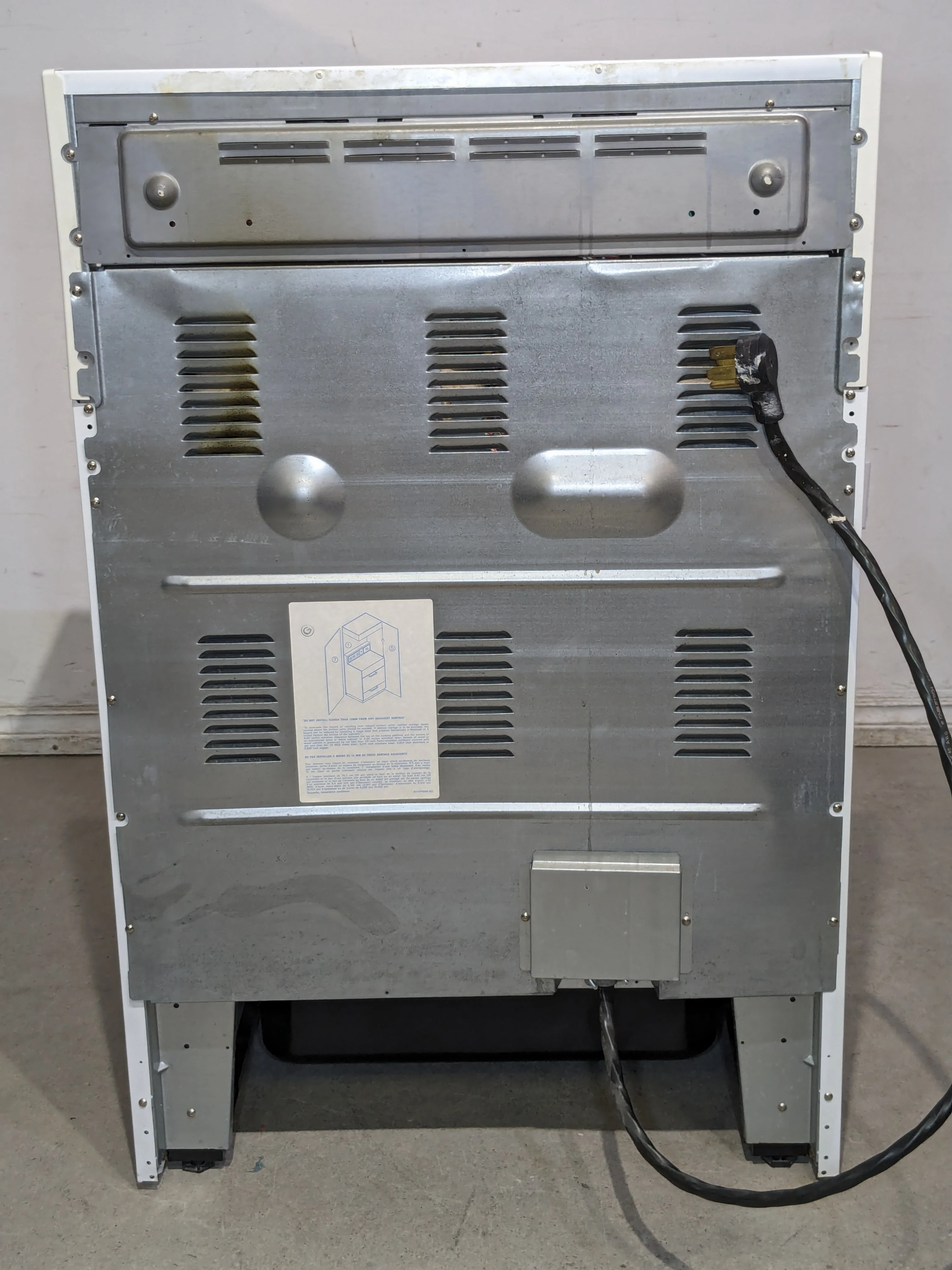White Maytag Electric Stove MO. MER5770ACW - Image 9