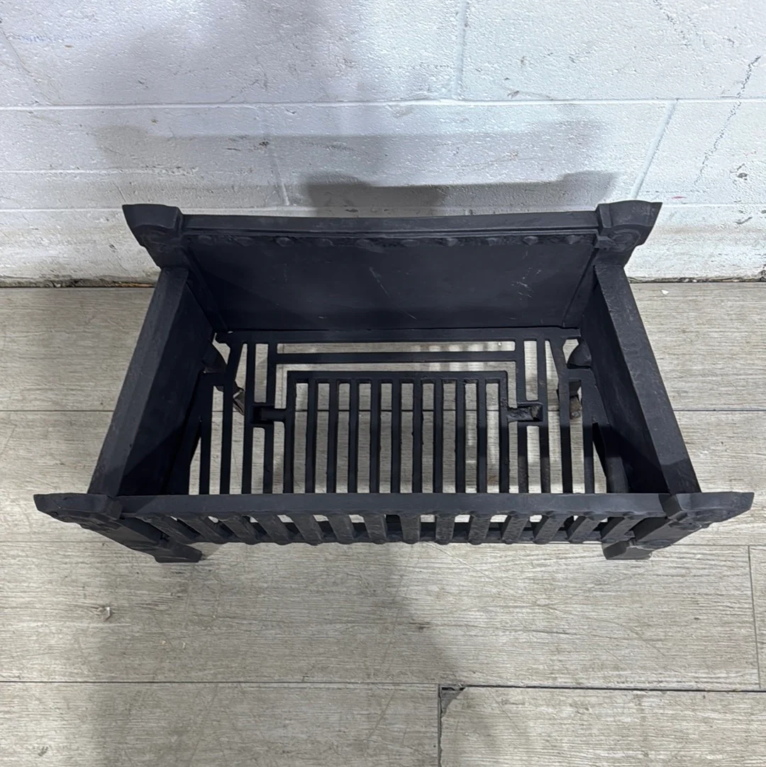 Wrought Iron Fireplace Crate - Image 2