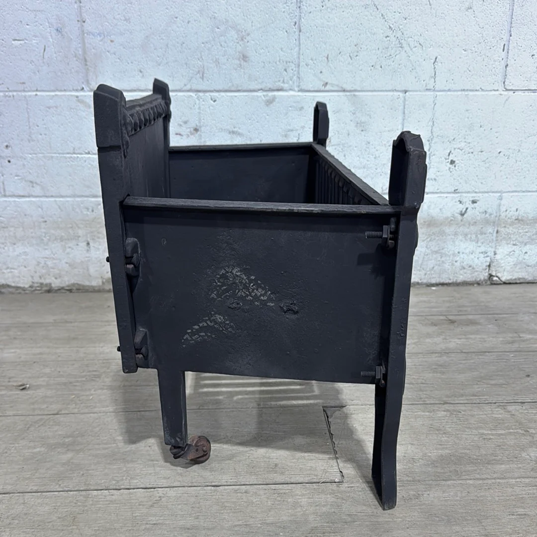Wrought Iron Fireplace Crate - Image 3