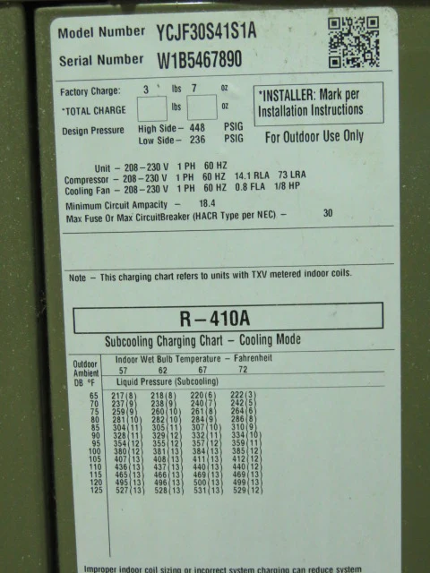 York 2.5 Ton - Home Air Conditioner - Used - Image 4